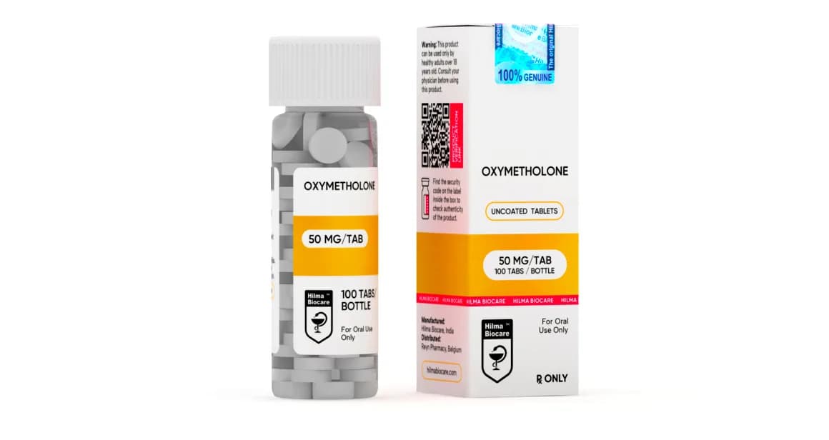 Oxymetholon (Anadrol) Hilma Biocare 100 Tabletten (50mg/tab)