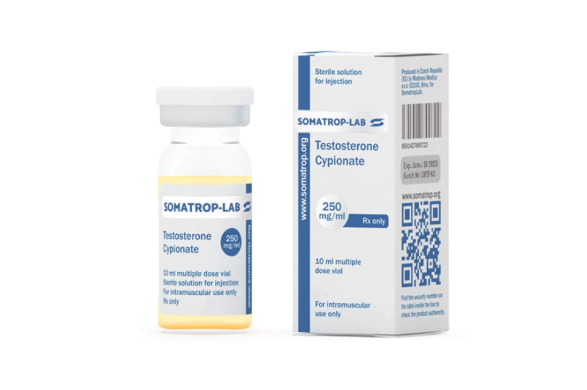 Testosteron Cypionat Somatrop-Lab [250 mg/ml]