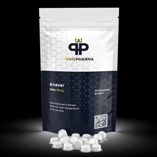 Anavar 100x 10mg Prime Pharma 100 tabs