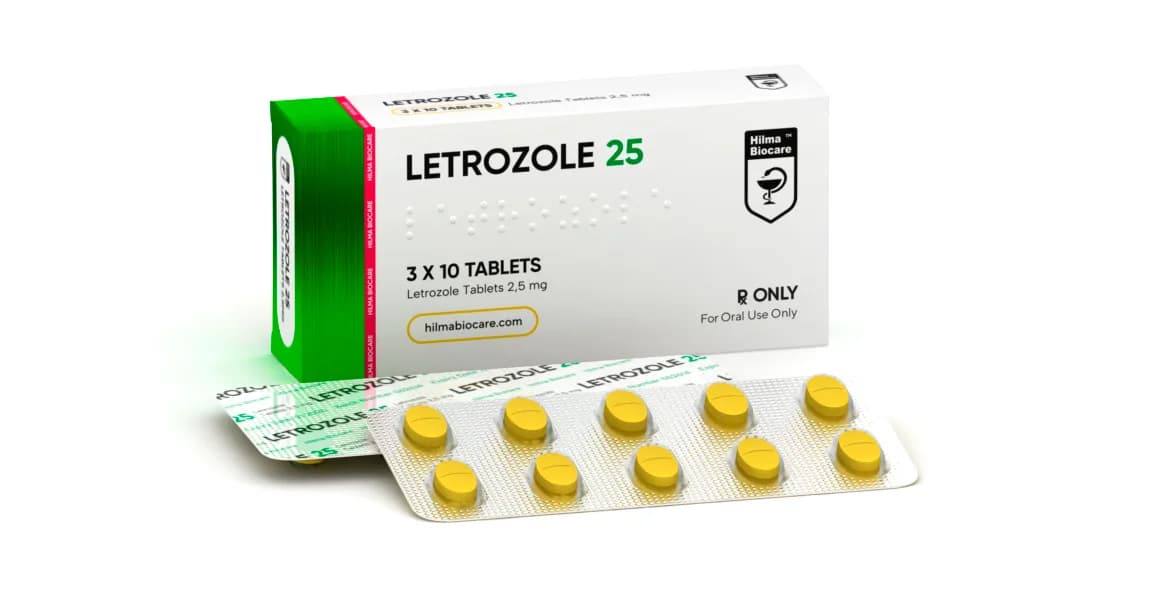 LETROZOL 25 Hilma Biocare 30 Tabletten (2.5mg/tab)