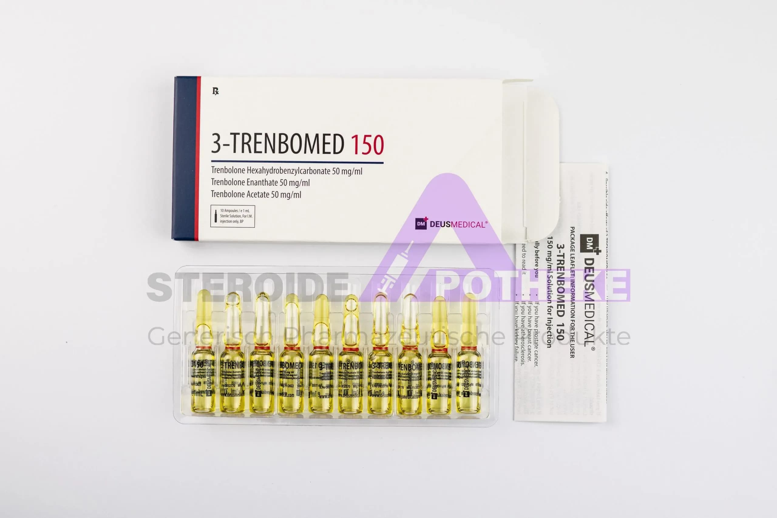 3-Trenbomed 150 DeusMedical 10 Ampullen (150mg/ml) — Deus Medical