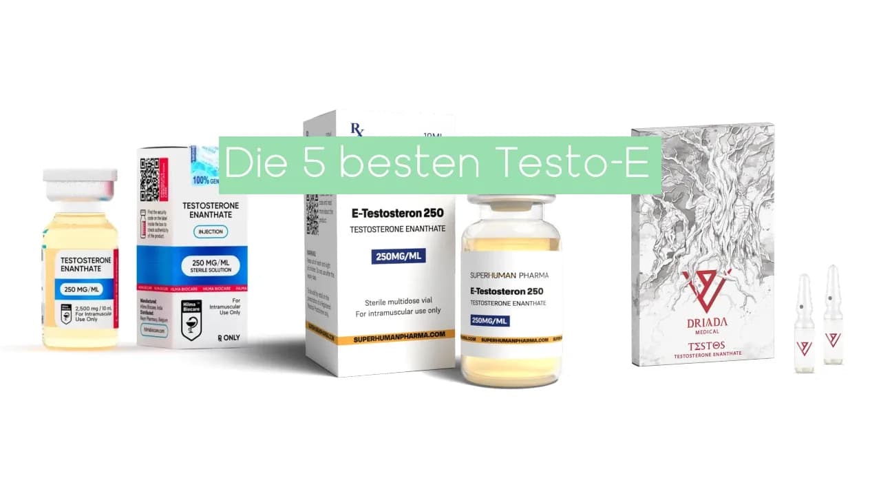 Beste Testosteron-Enantat-Marken 2026: 4 laborgeprüfte Hersteller im Vergleich