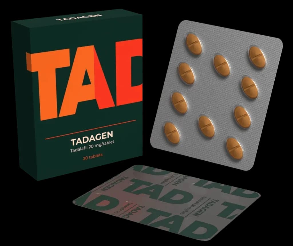 Tadagen 20 mg (Cialis Generikum Tadalafil) - 20 Tabletten — Balcan Generics