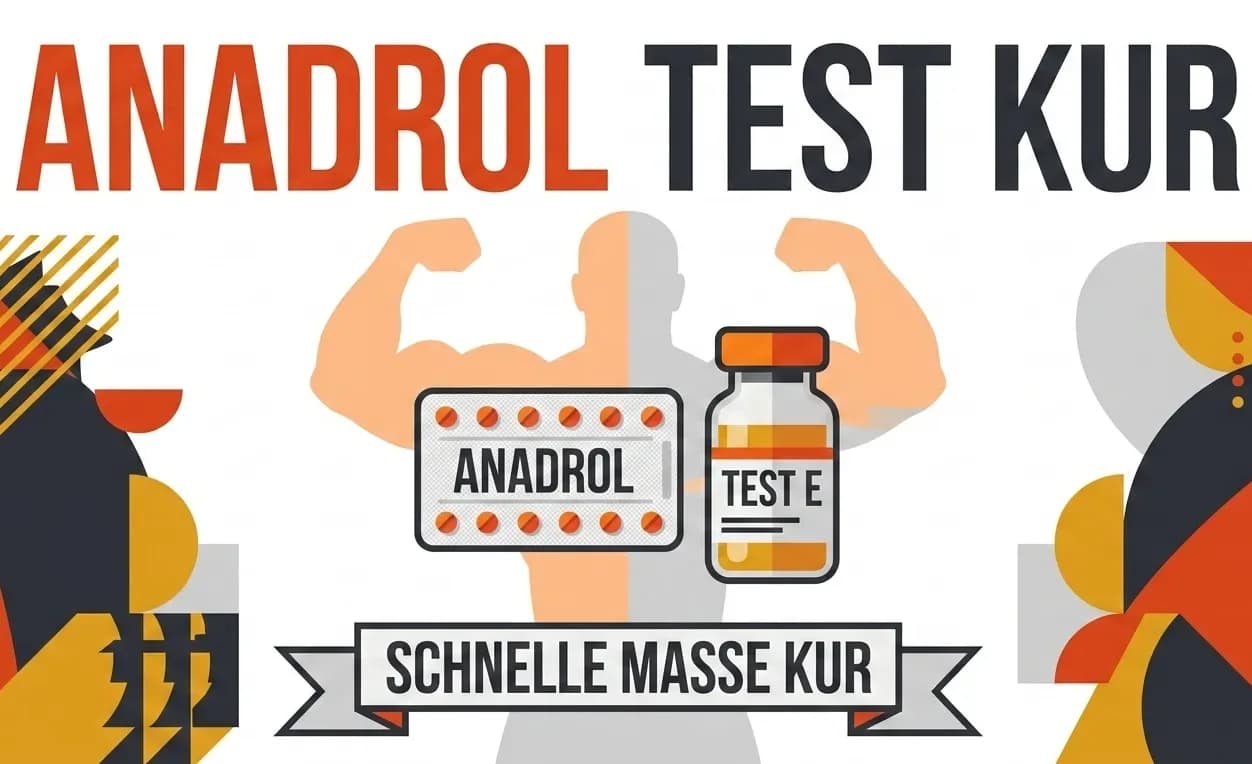 Anadrol + Testosteron Kur