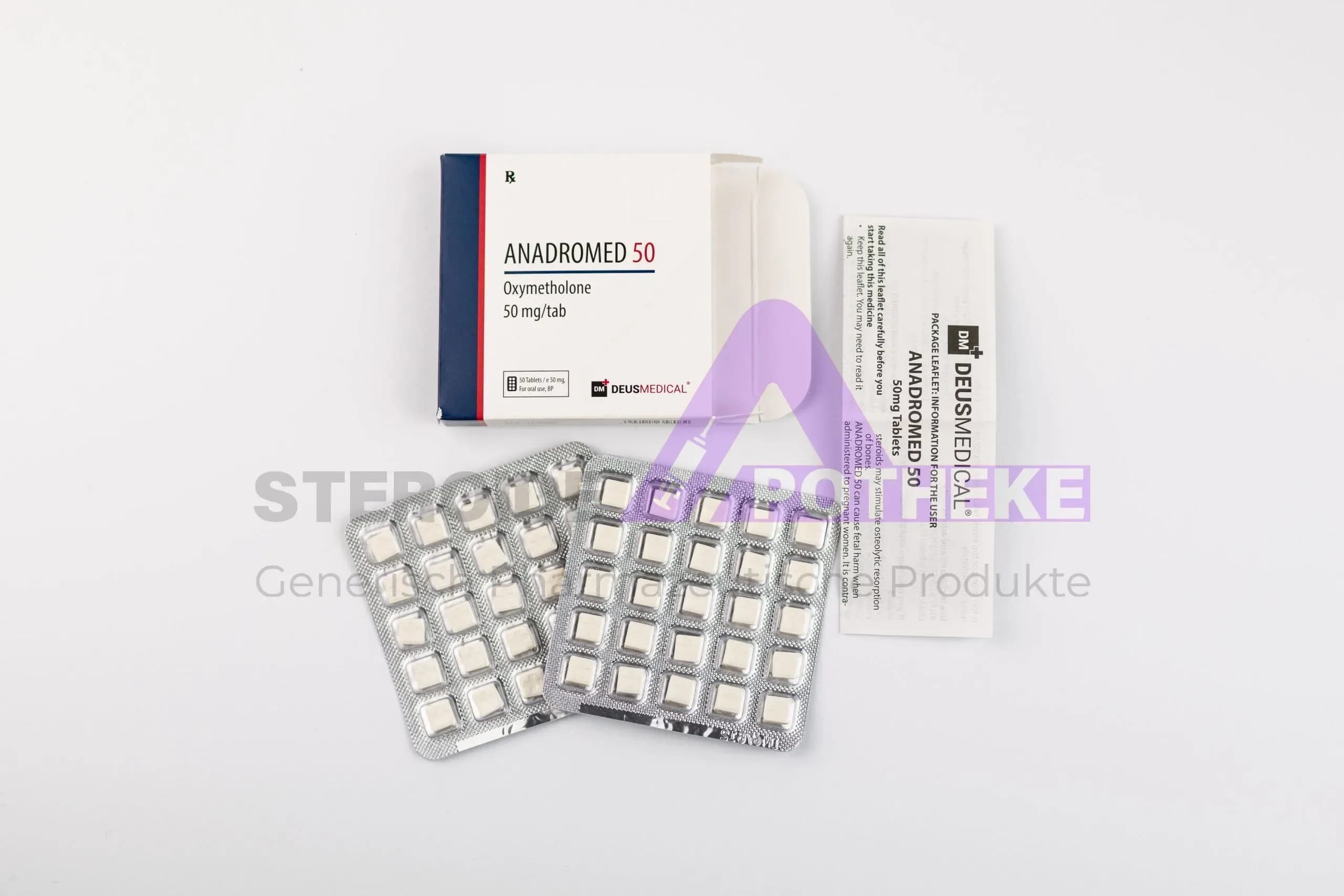 ANADROMED 50 DeusMedical 50 Tabletten von 50 mg — Deus Medical