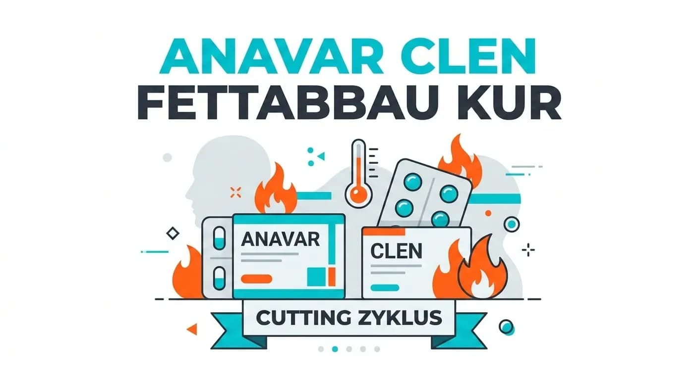 Anavar + Clenbuterol Fettabbau Kur