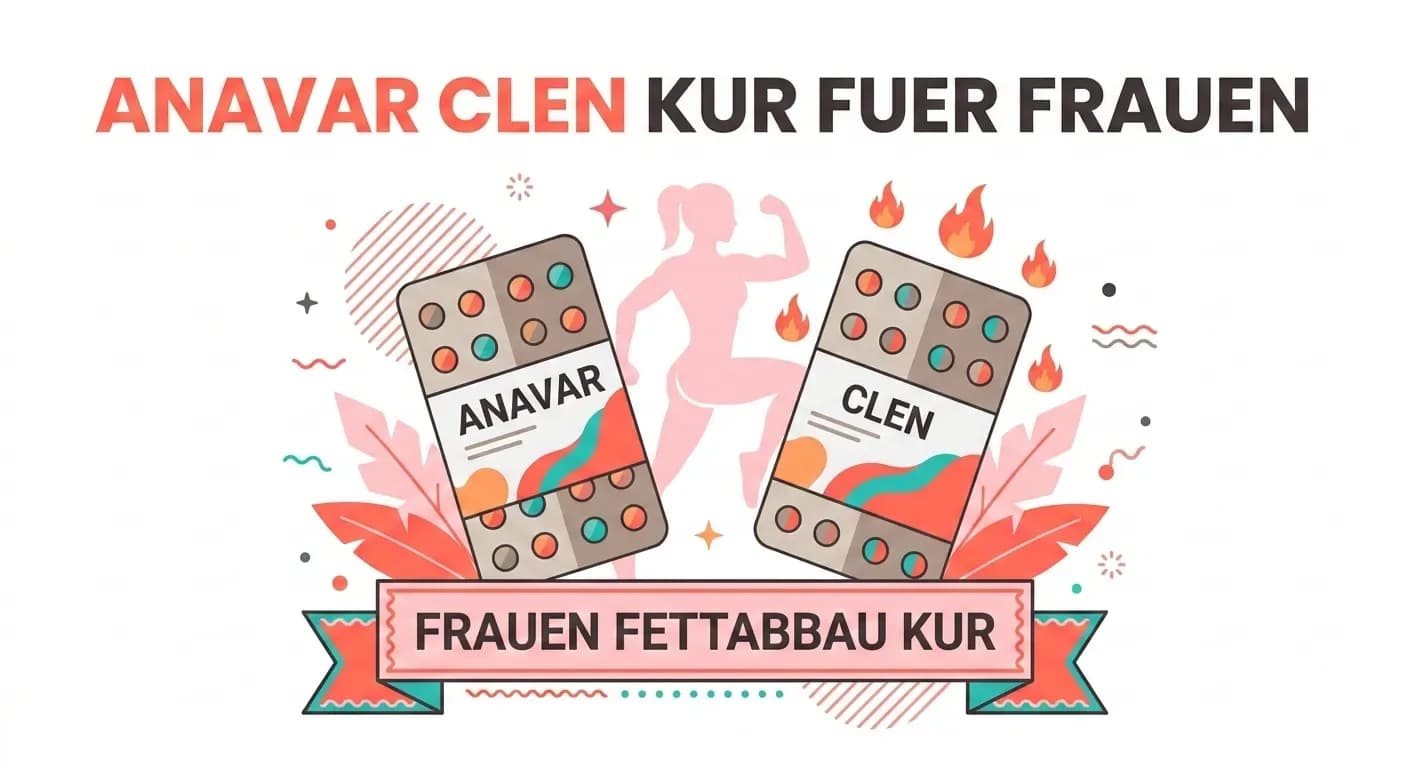 Anavar + Clenbuterol Kur fuer Frauen