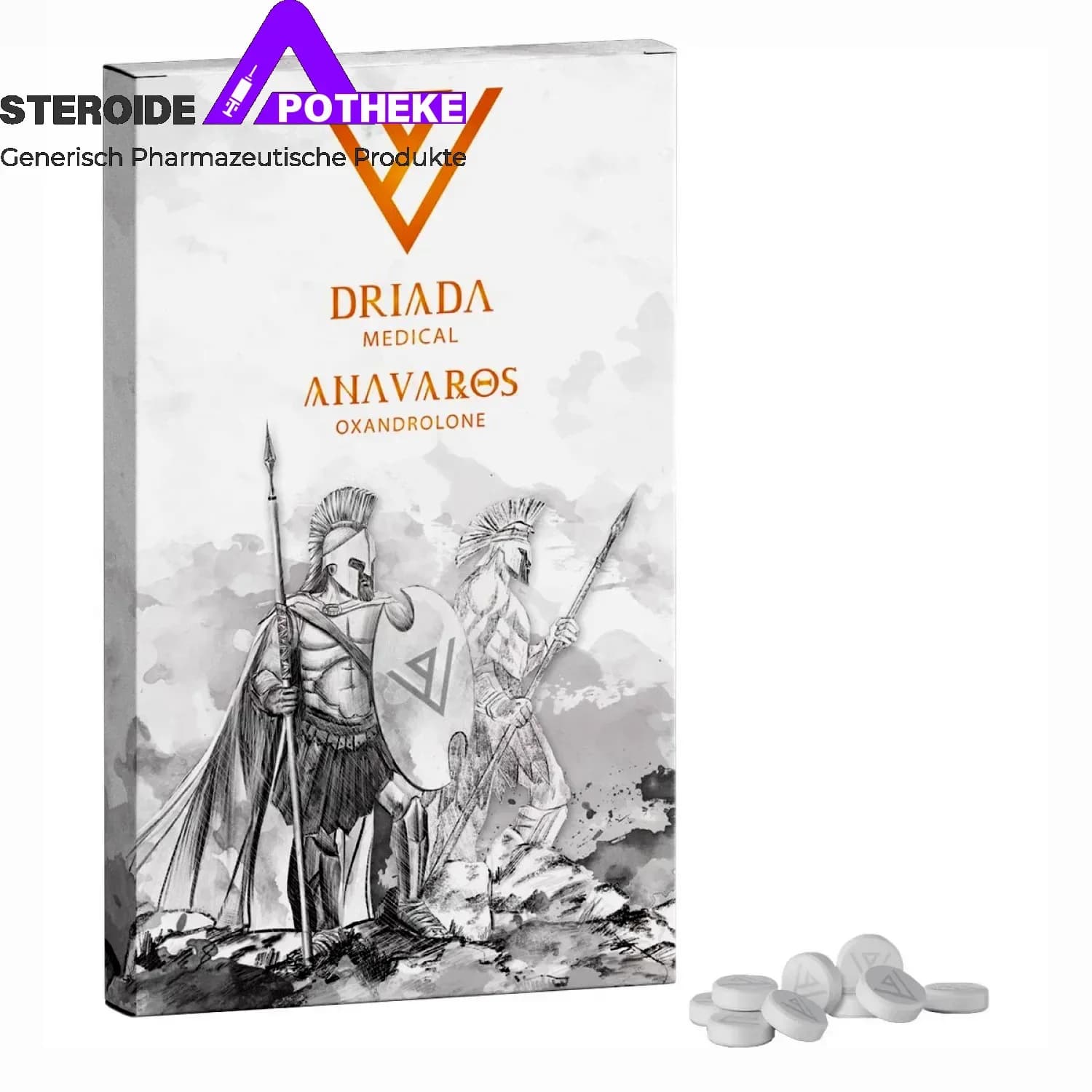 Anavaros 10mg (Oxandrolon) Driada Medical 100 Tabletten