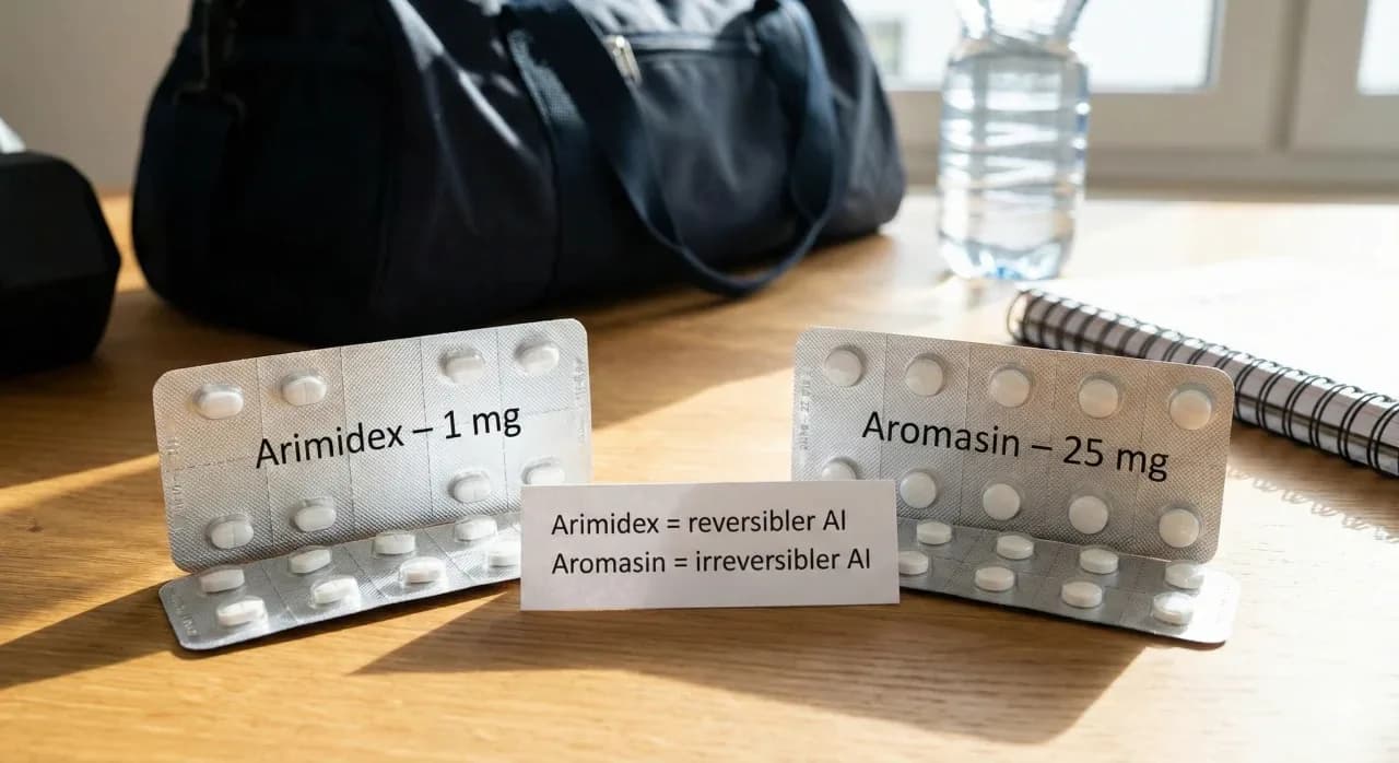 Arimidex vs Aromasin: Welcher Aromatasehemmer ist besser für deine Kur?