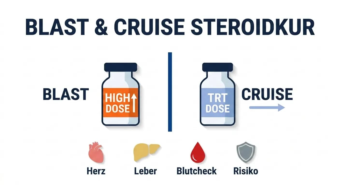 Blast & Cruise Steroidkur – Warum sie ungesund sind