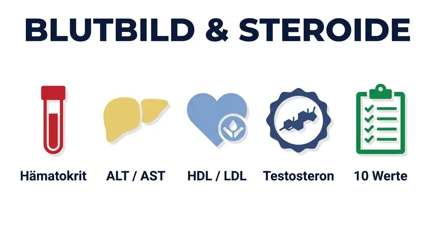 Blutbild: Steroide: 10 Werte, die du testen musst