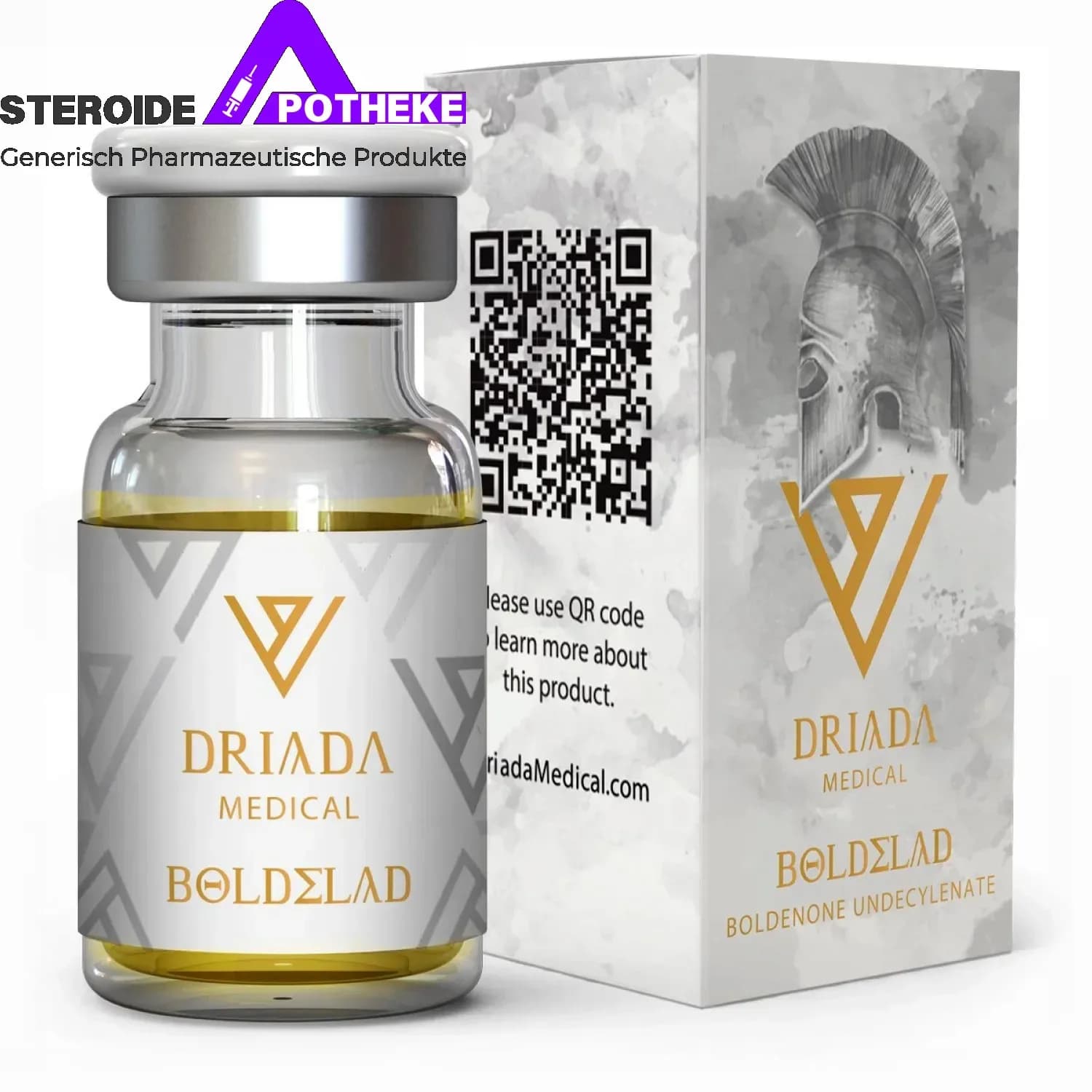 Boldelad 250 mg/ml (Boldenon Undecylenat) Driada Medical 10ml Flasche