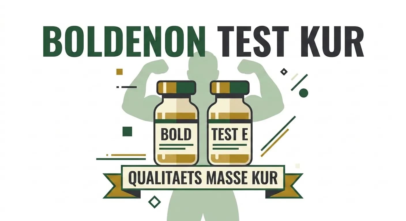 Zweite Kur: Testosteron + Boldenon Lean Bulk (12 Wochen)