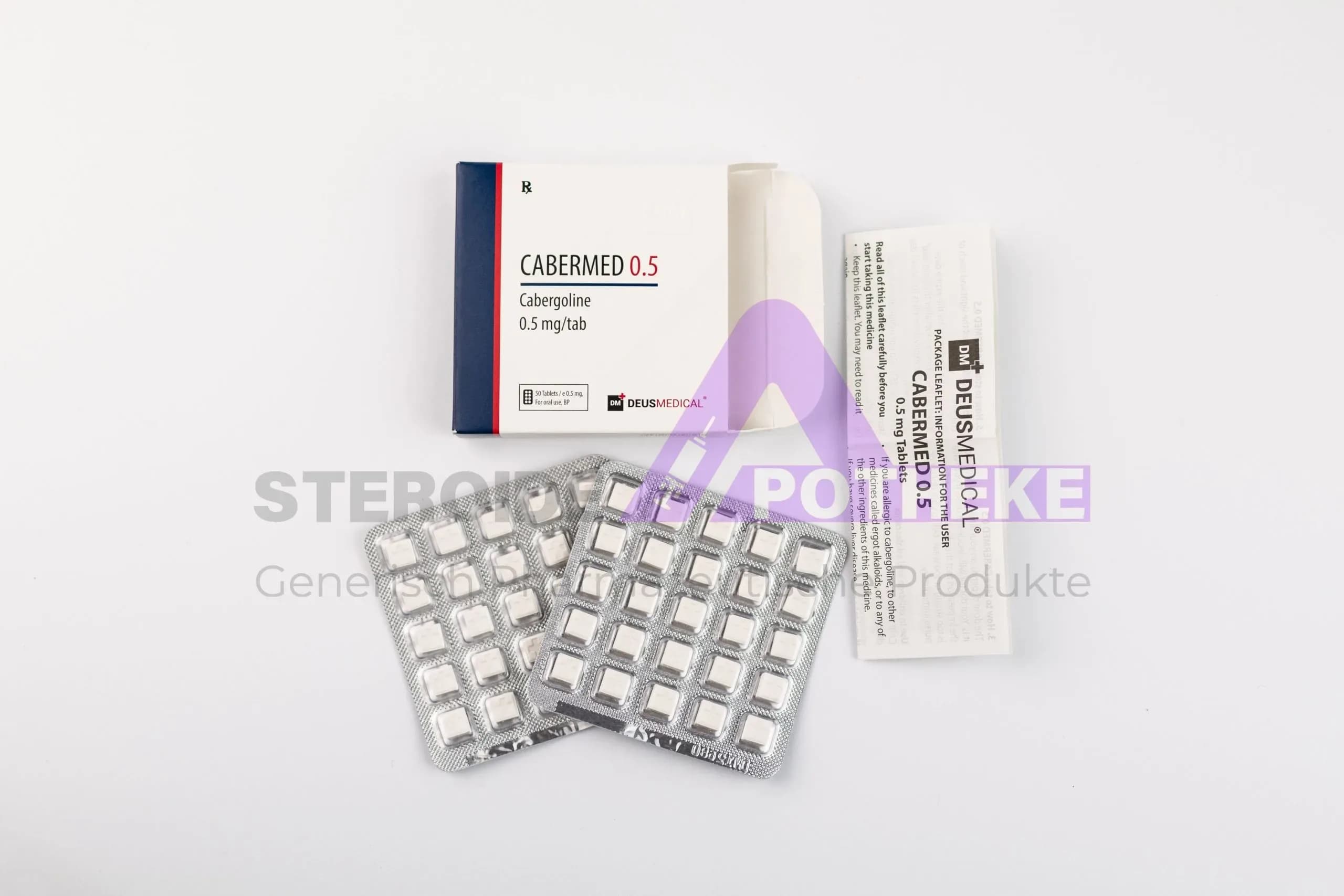 CABERMED 0,5 (Cabergolin) Deus Medical