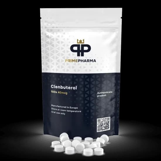 Clenbuterol 100x 40mcg Prime Pharma