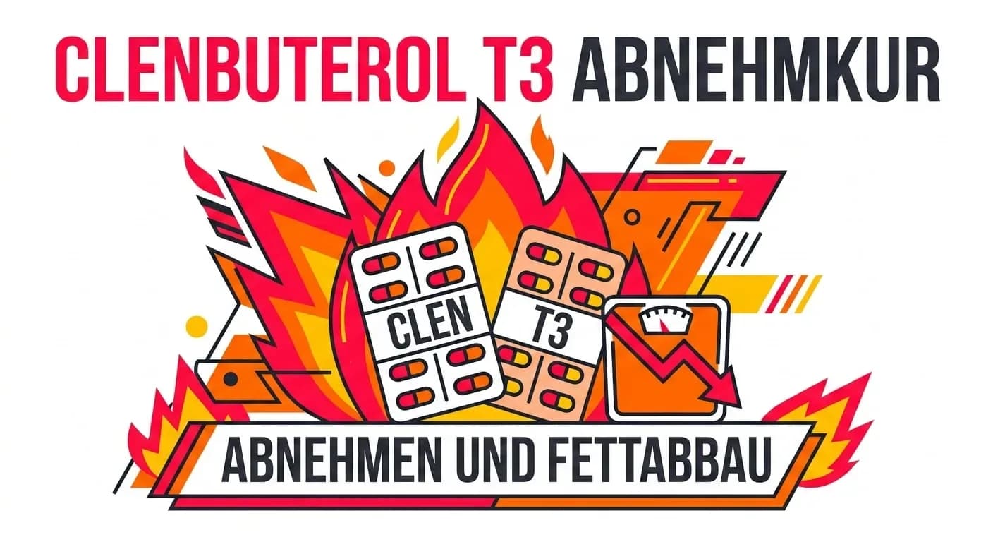 Clenbuterol + T3 Abnehmkur