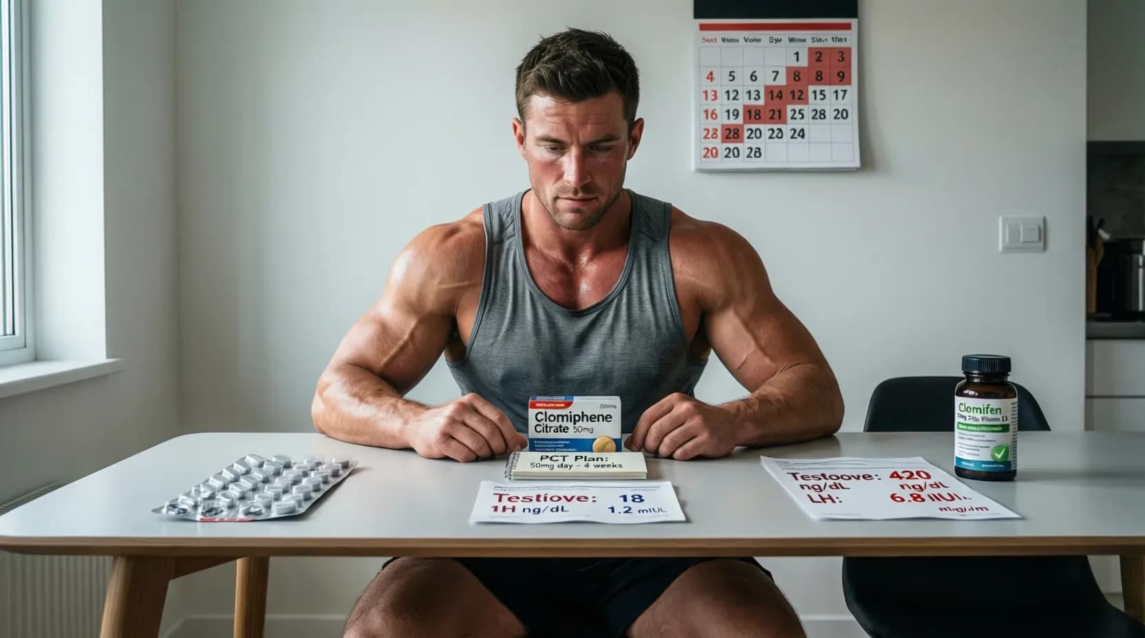 Clomifen für PCT und Testosteron: Was Bodybuilder wissen müssen