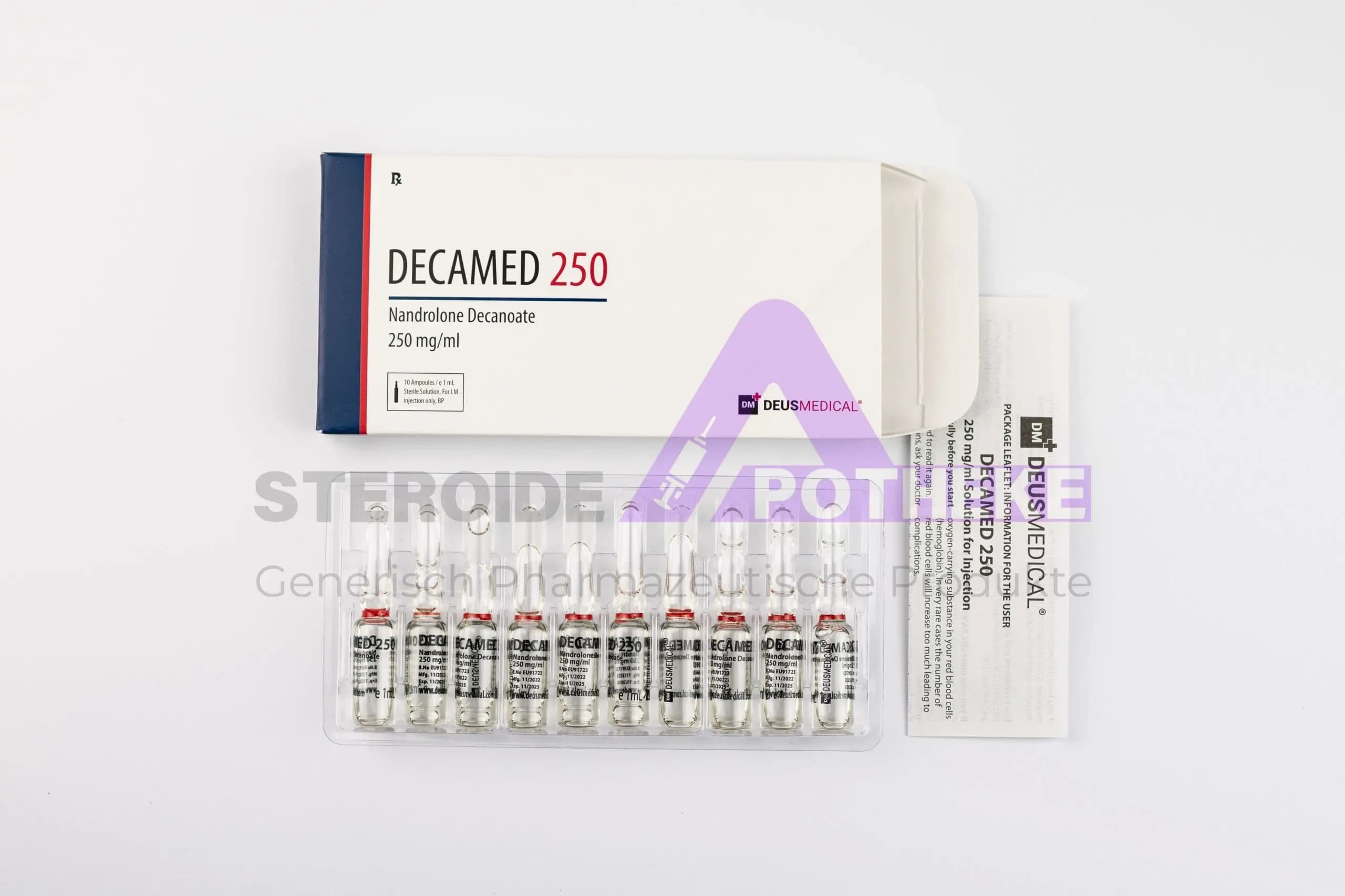 Decamed 250 (Nandrolon Decanoat) DeusMedical 10 Ampullen 250mg/ml — Deus Medical