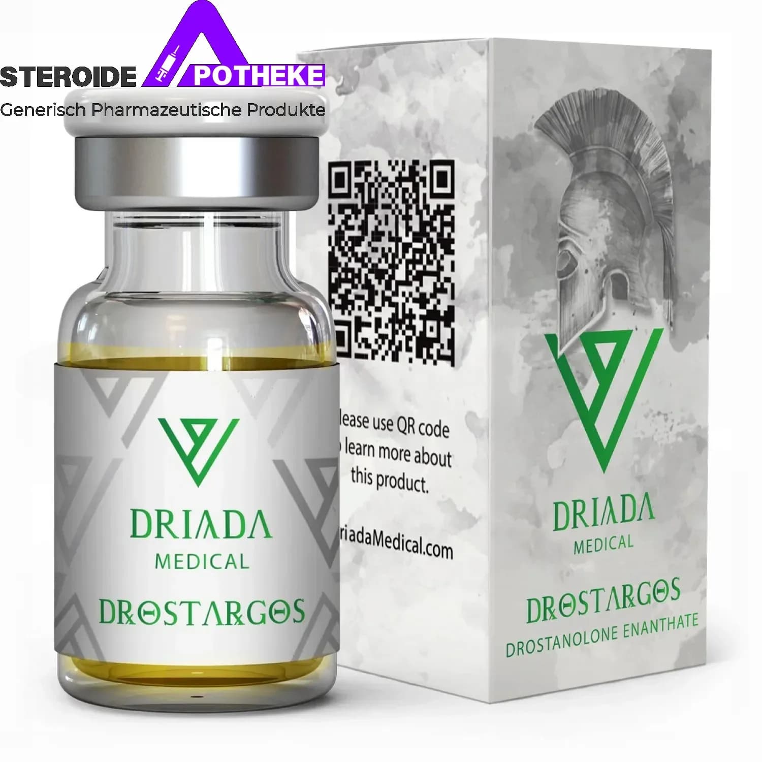 Drostargos 200 mg/ml (Drostanolon Enanthate) Driada Medical 10ml Flasche
