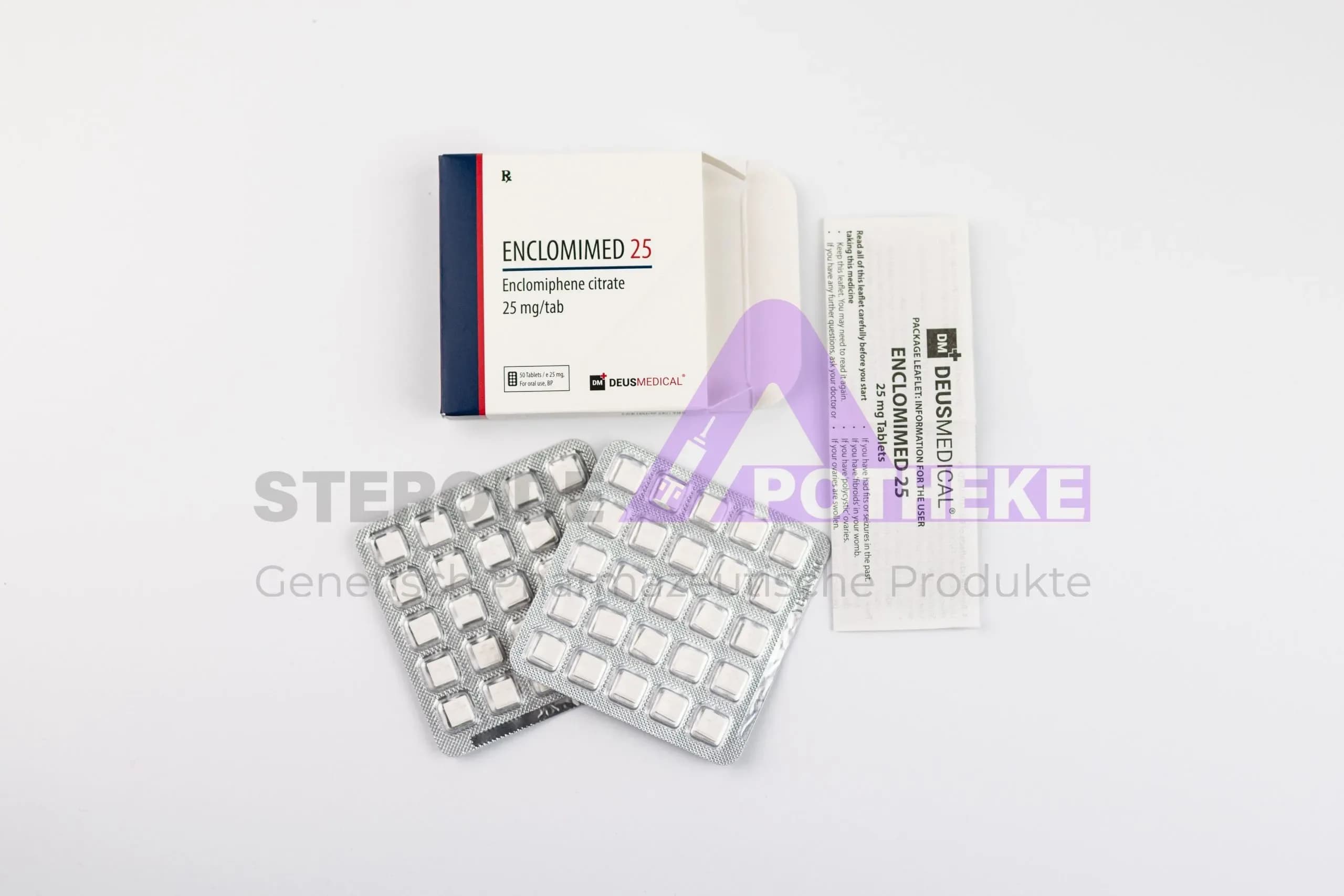 ENCLOMIMED 25 (Enclomiphen) Deus Medical