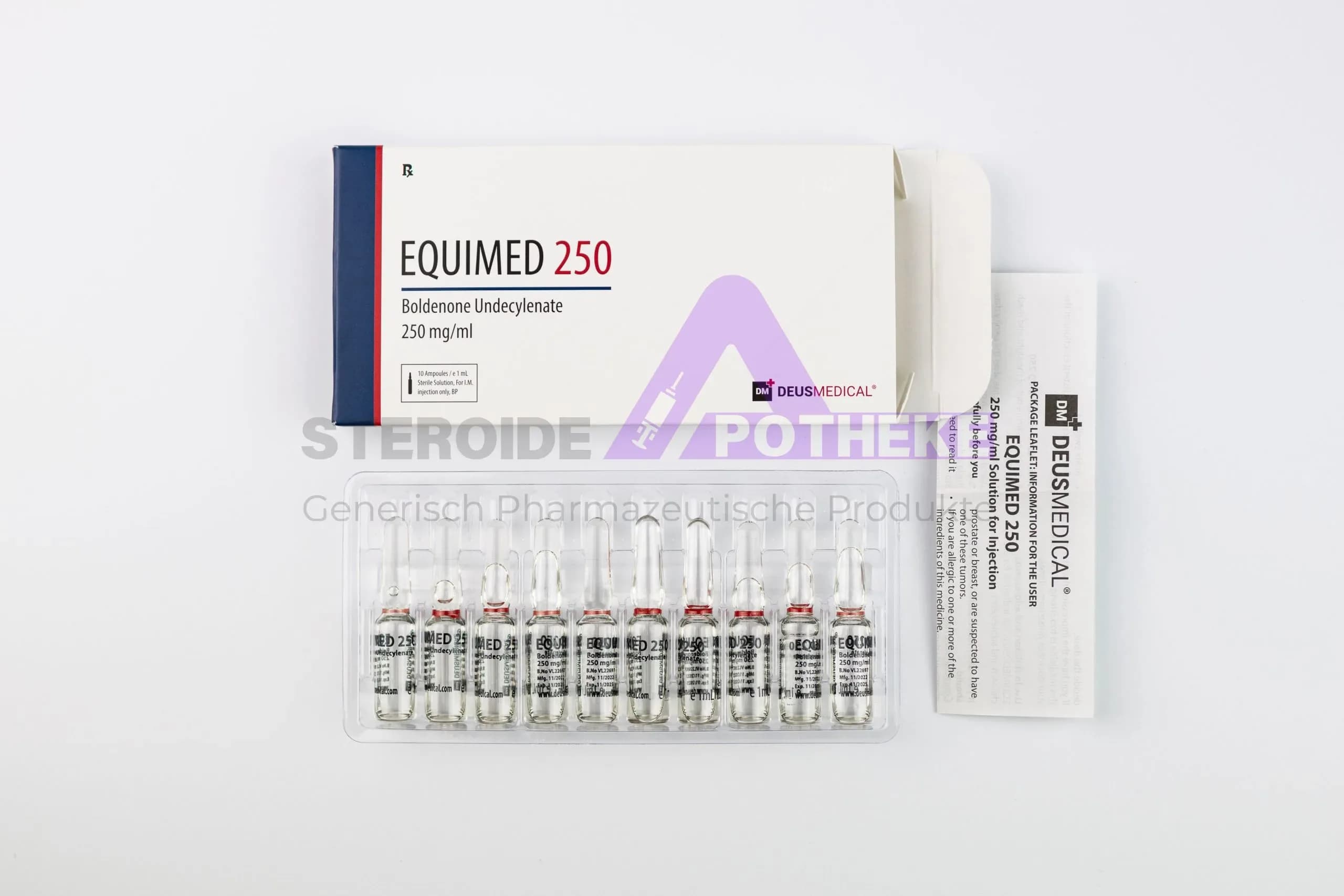 EQUIMED 250 (Boldenon undecylenat) DeusMedical 10ml (250mg/ml) — Deus Medical