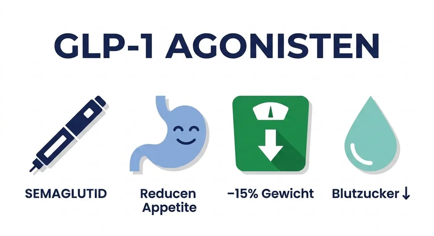 GLP-1 Agonist: Alle 4 Wirkstoffe im Vergleich – Dosierung, Muskelschutz und Diät-Protokoll für Bodybuilder