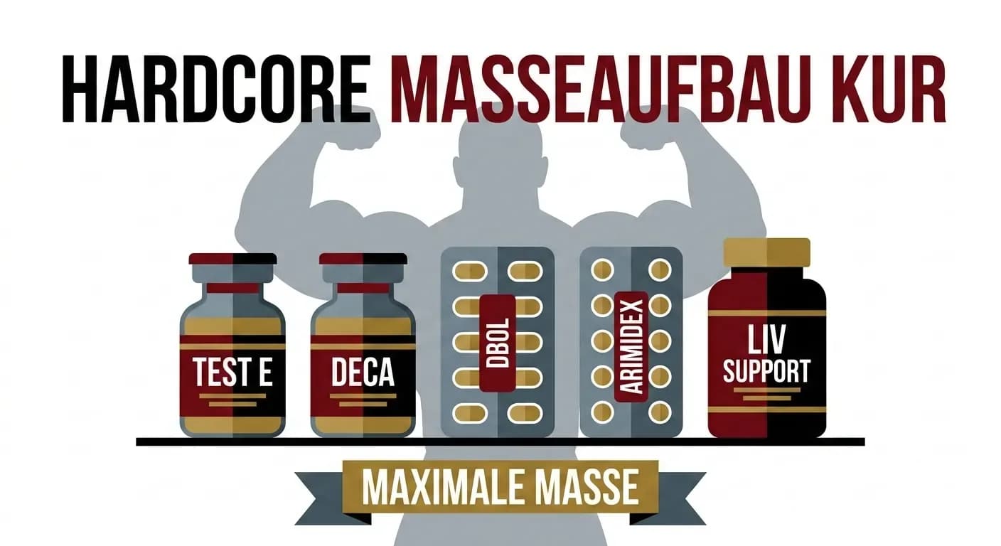 Hardcore Masseaufbau Kur