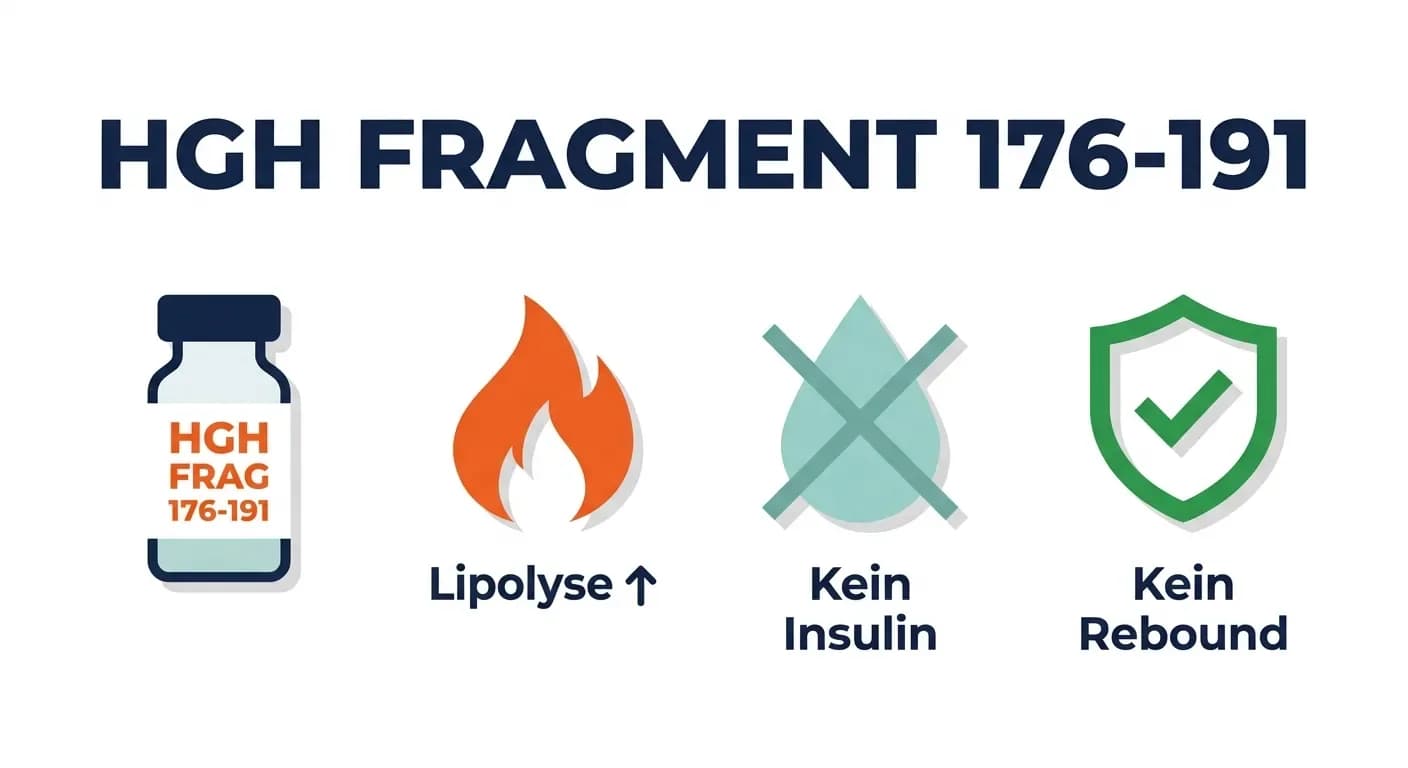 HGH Fragment 176-191 — Wirkmechanismus, Dosierung, Erfahrungen und Vergleich mit HGH