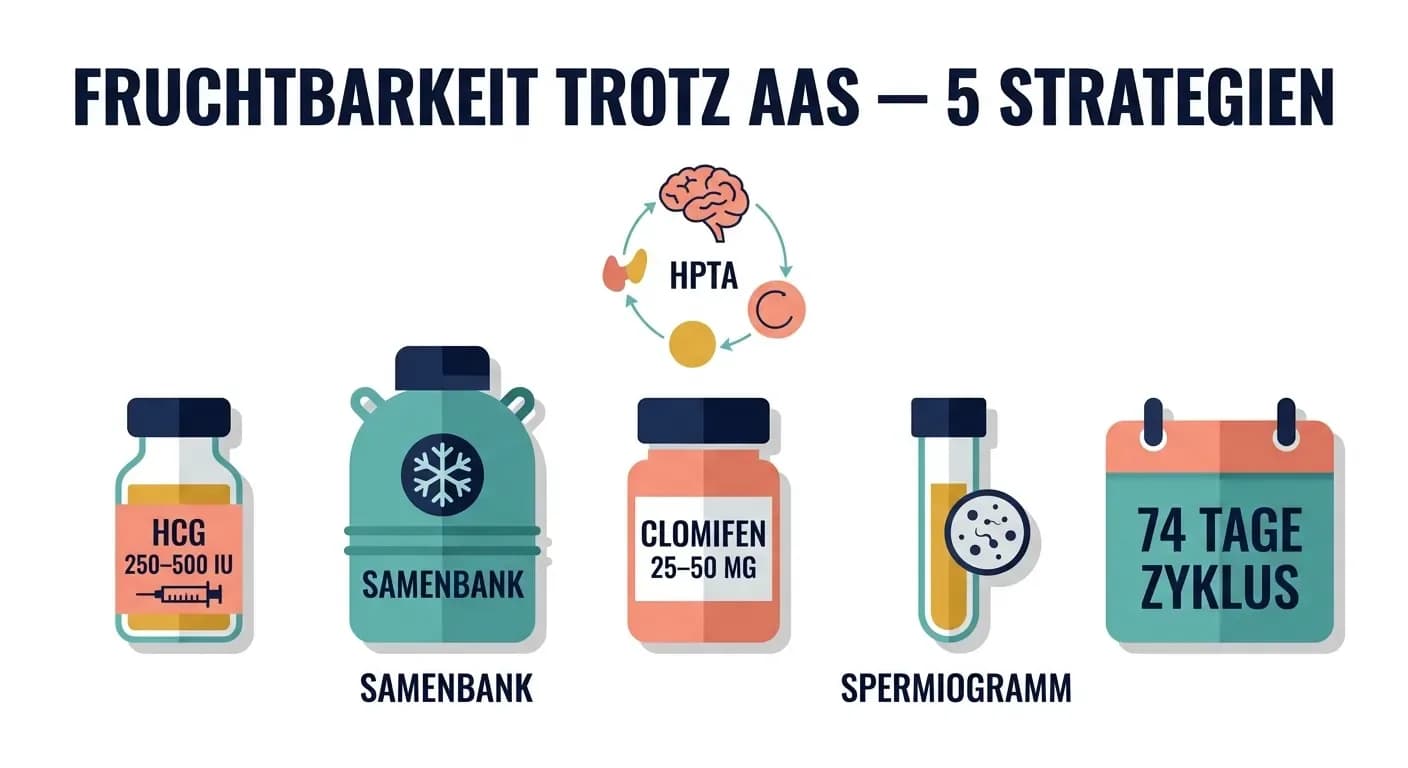 Steroide & Fruchtbarkeit: Kinderwunsch trotz AAS