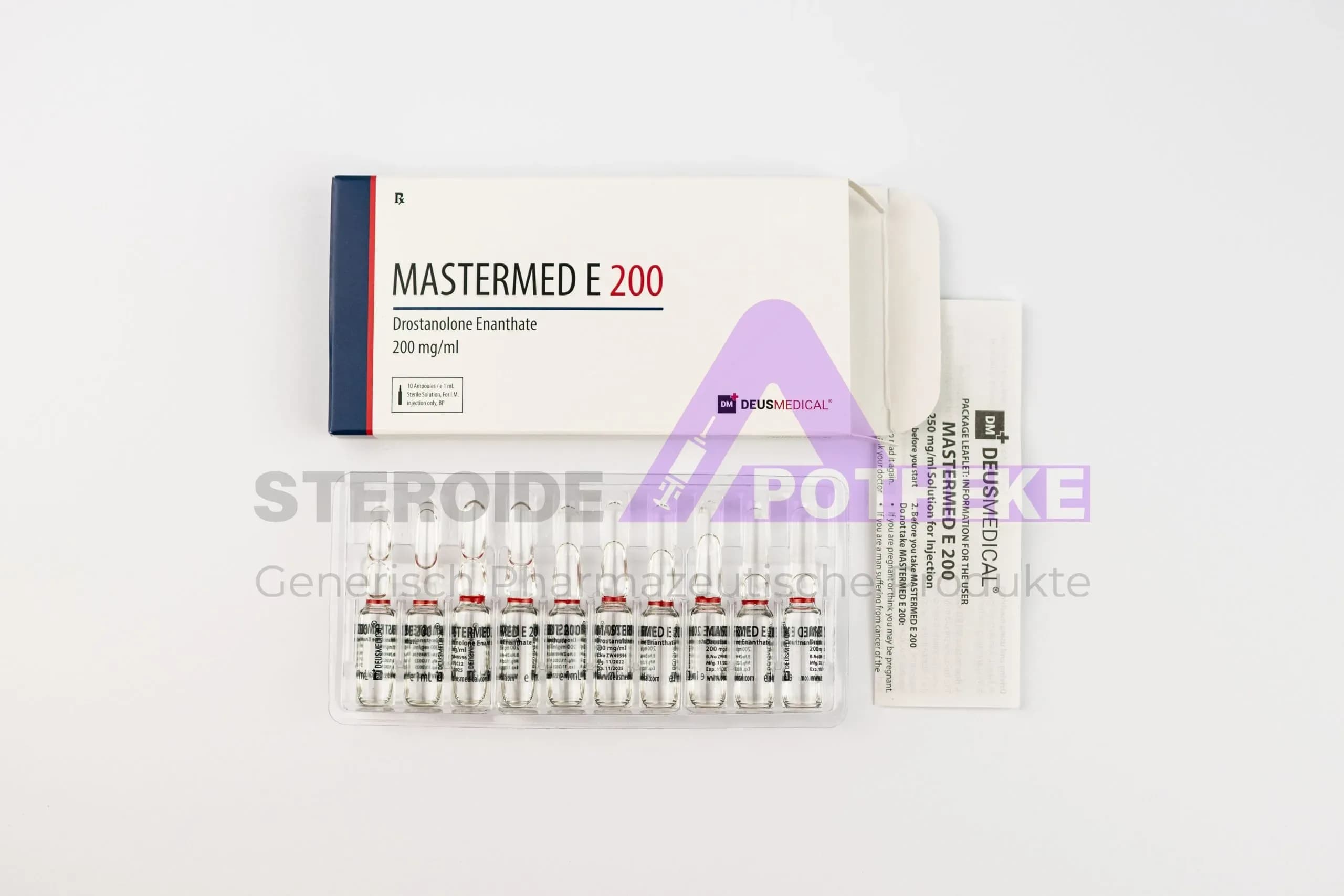 MASTERMED E 200 DeusMedical 10ml (200mg/ml) — Deus Medical