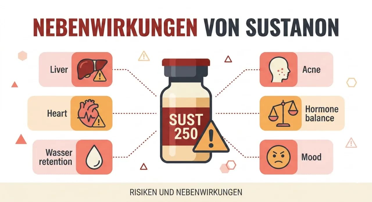 Nebenwirkungen von Sustanon: Risiken, Umgang und wer sollte es vermeiden