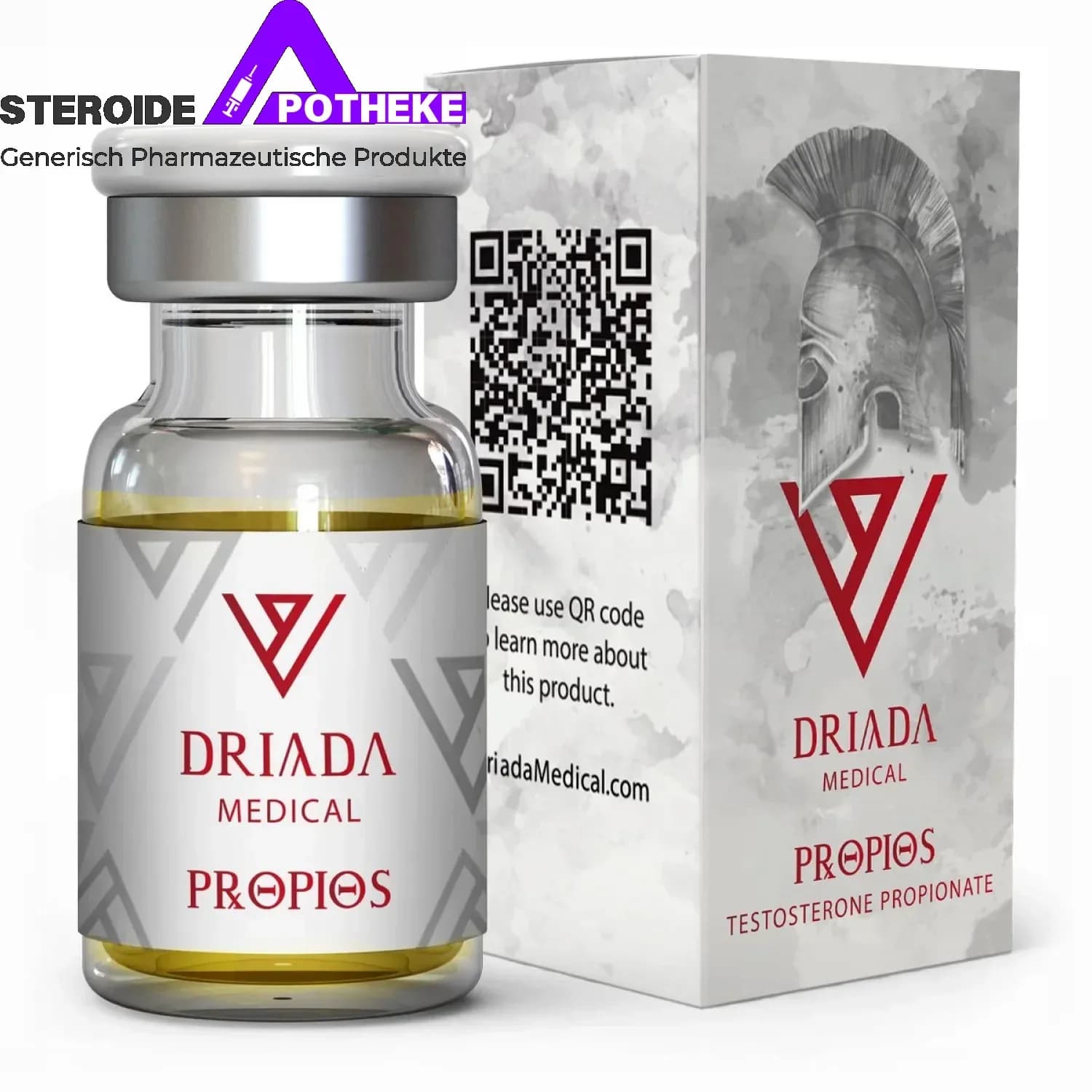 Propios 100 mg/ml (Testosteron Propionat) Driada Medical 10ml Flasche