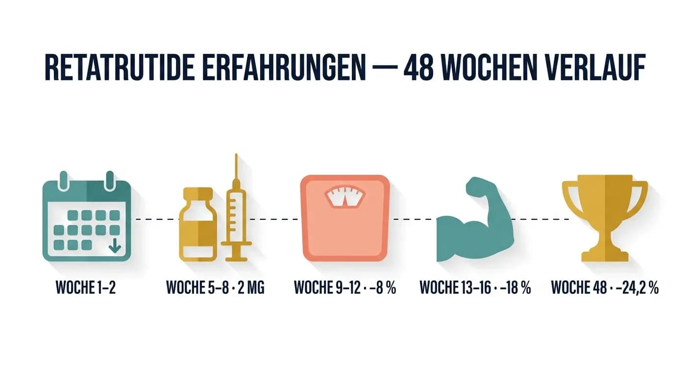 Retatrutide Erfahrungen — Studienergebnisse, Community-Berichte und Praxisverlauf