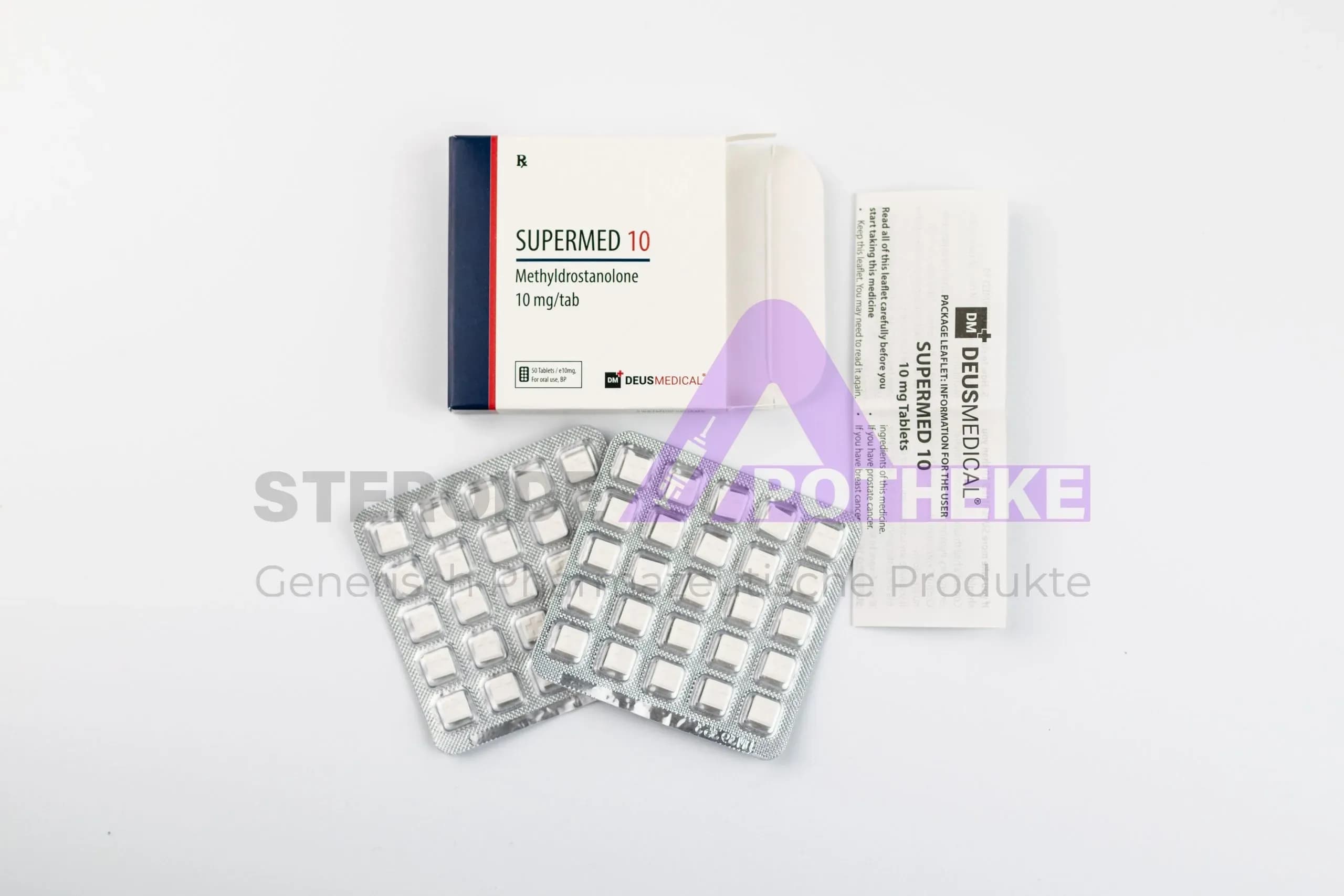 SUPERMED 10 (METHYLDROSTANOLON) DEUS MEDICAL 50x10mg