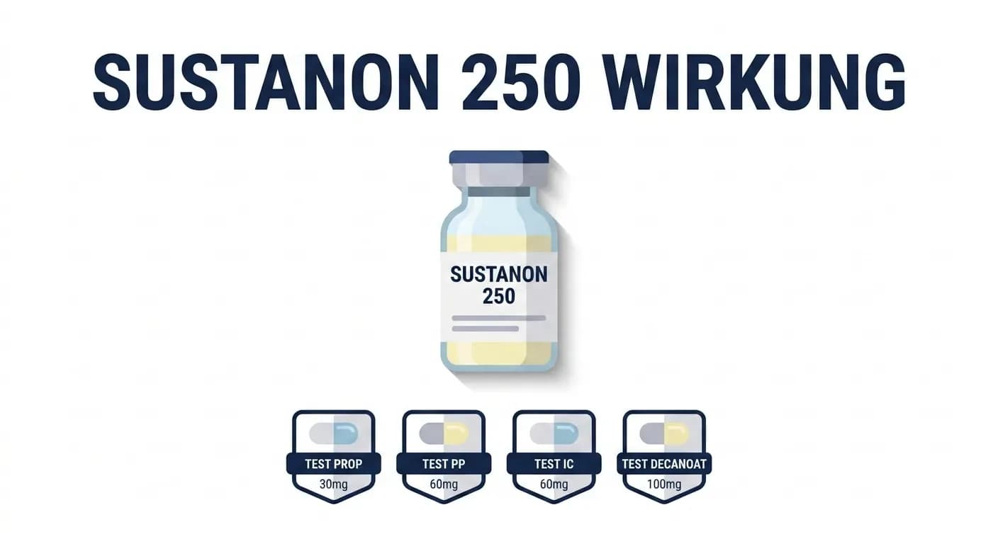 Sustanon 250 im Bodybuilding: Wirkung und Vorteile