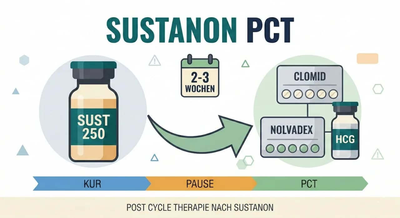 Sustanon PCT: Wann und wie du nach dem Vier-Ester-Mix richtig absetzt