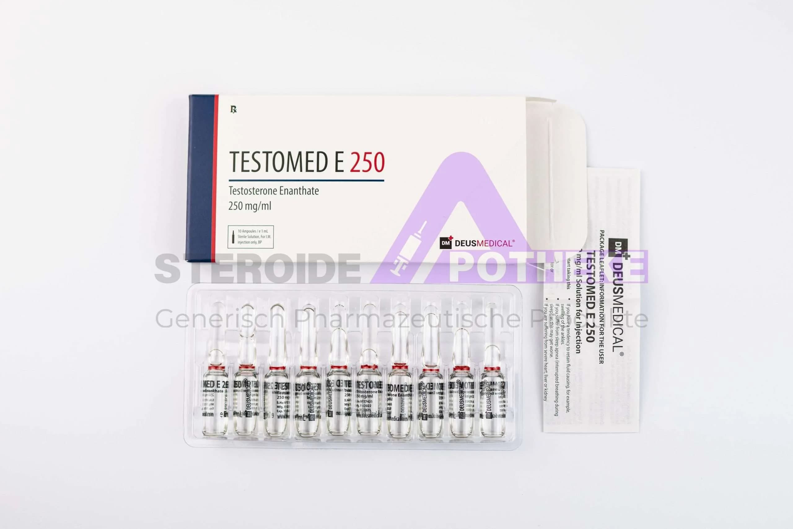 Testomed E 250 (Testosteron Enantat) DeusMedical 10ml (250mg/ml) — Deus Medical