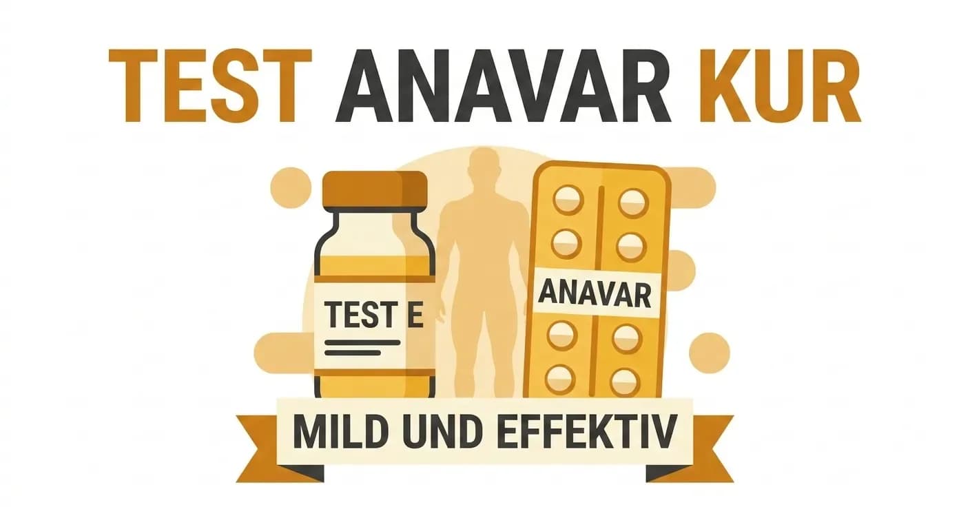 Testosteron + Anavar Kur