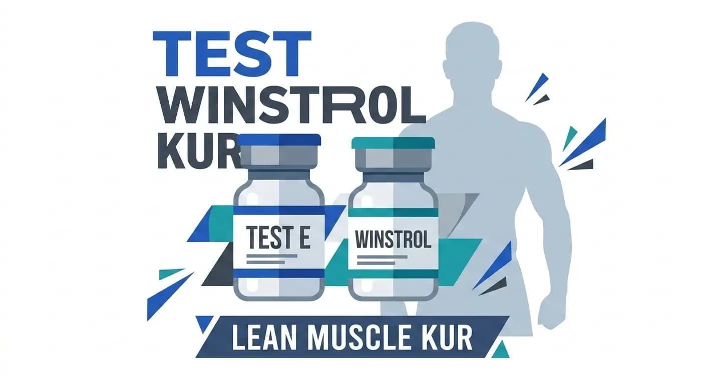 Testosteron + Winstrol Kur