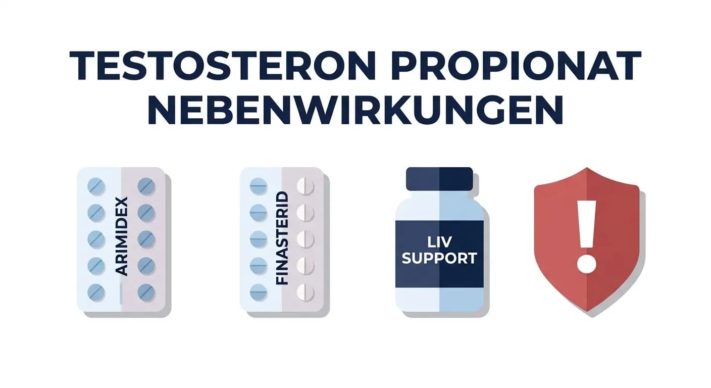 Nebenwirkungen von Testosteronpropionat: Risiken und Management