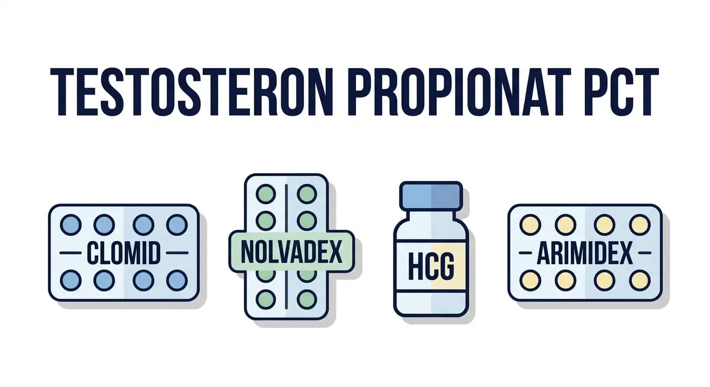 Testosteronpropionat PCT: Wann und wie du nach dem schnellen Ester richtig absetzt