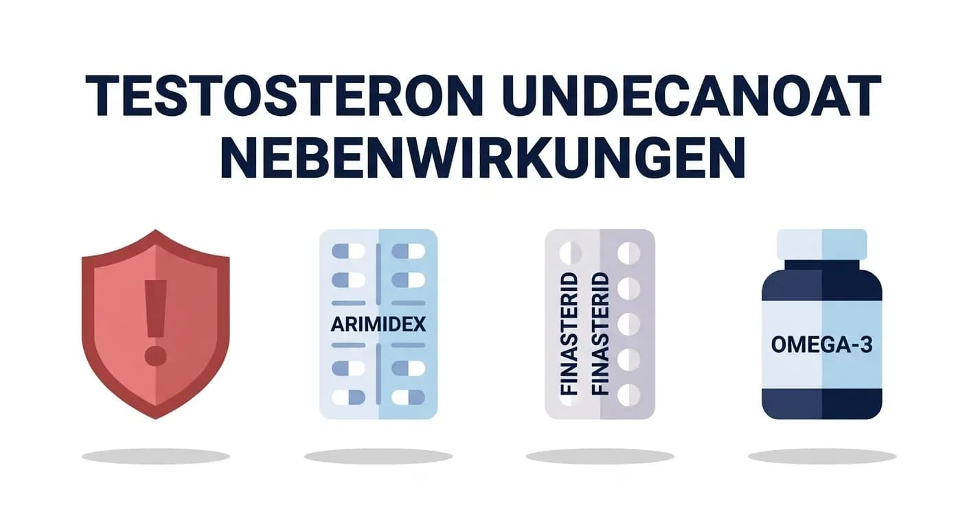 Nebenwirkungen von Testosteronundecanoat: Risiken von Nebido richtig einschätzen