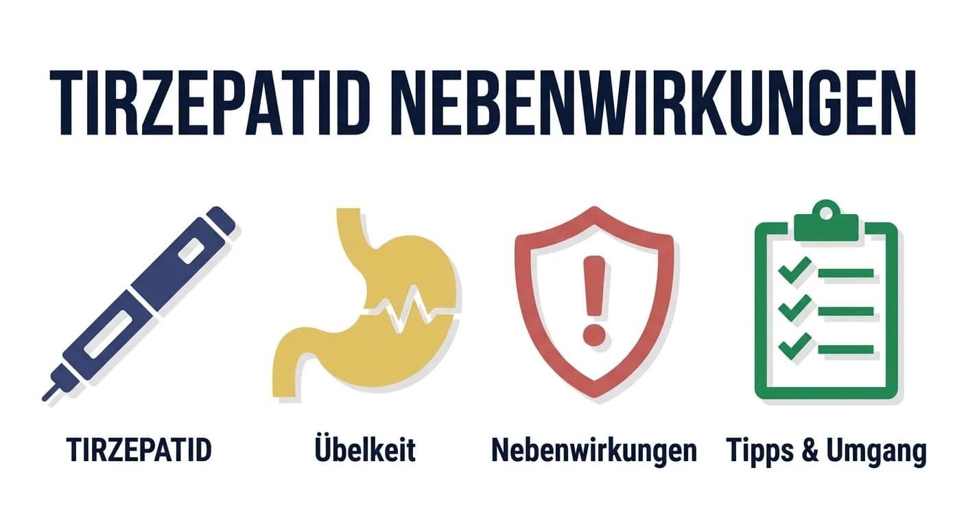 Tirzepatid-Nebenwirkungen: Was zu erwarten ist und wie man damit umgeht