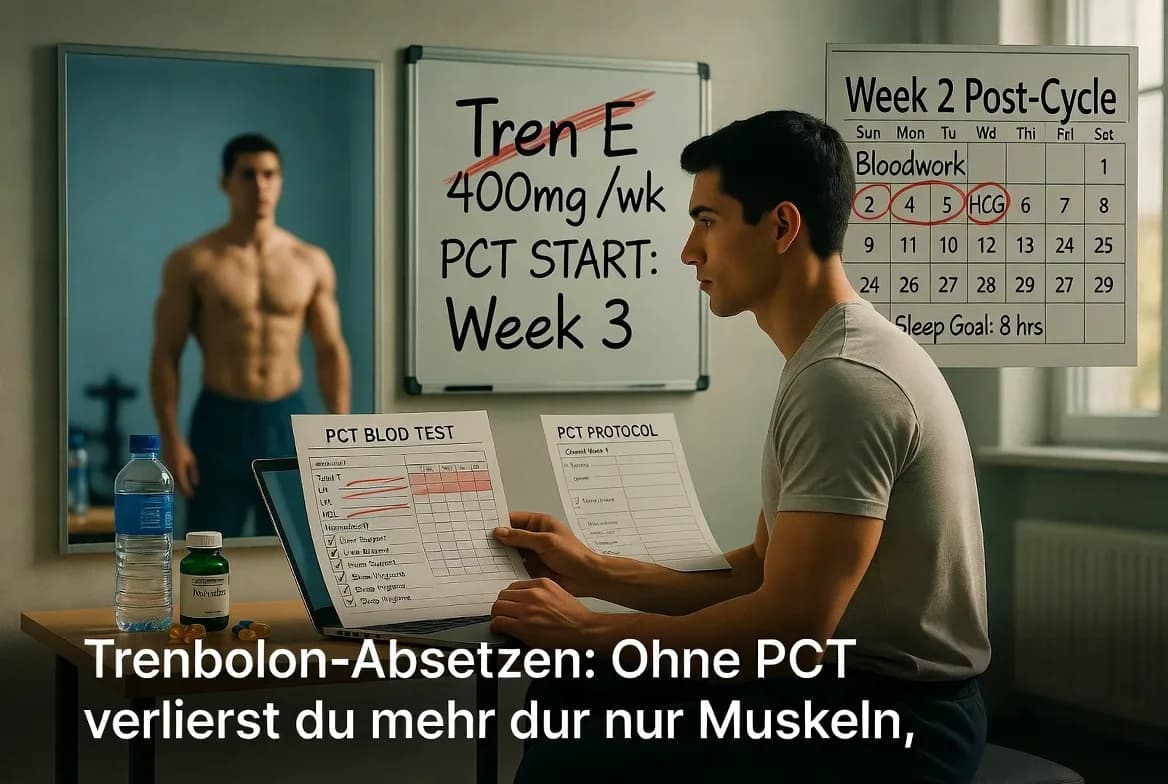 Trenbolon-Enanthate absetzen: PCT-Timing, Protokoll und Erholung