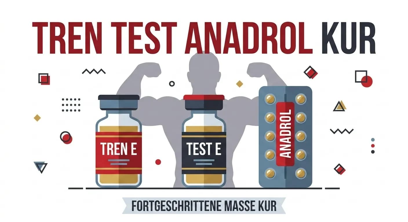 Trenbolon + Testosteron + Anadrol Kur