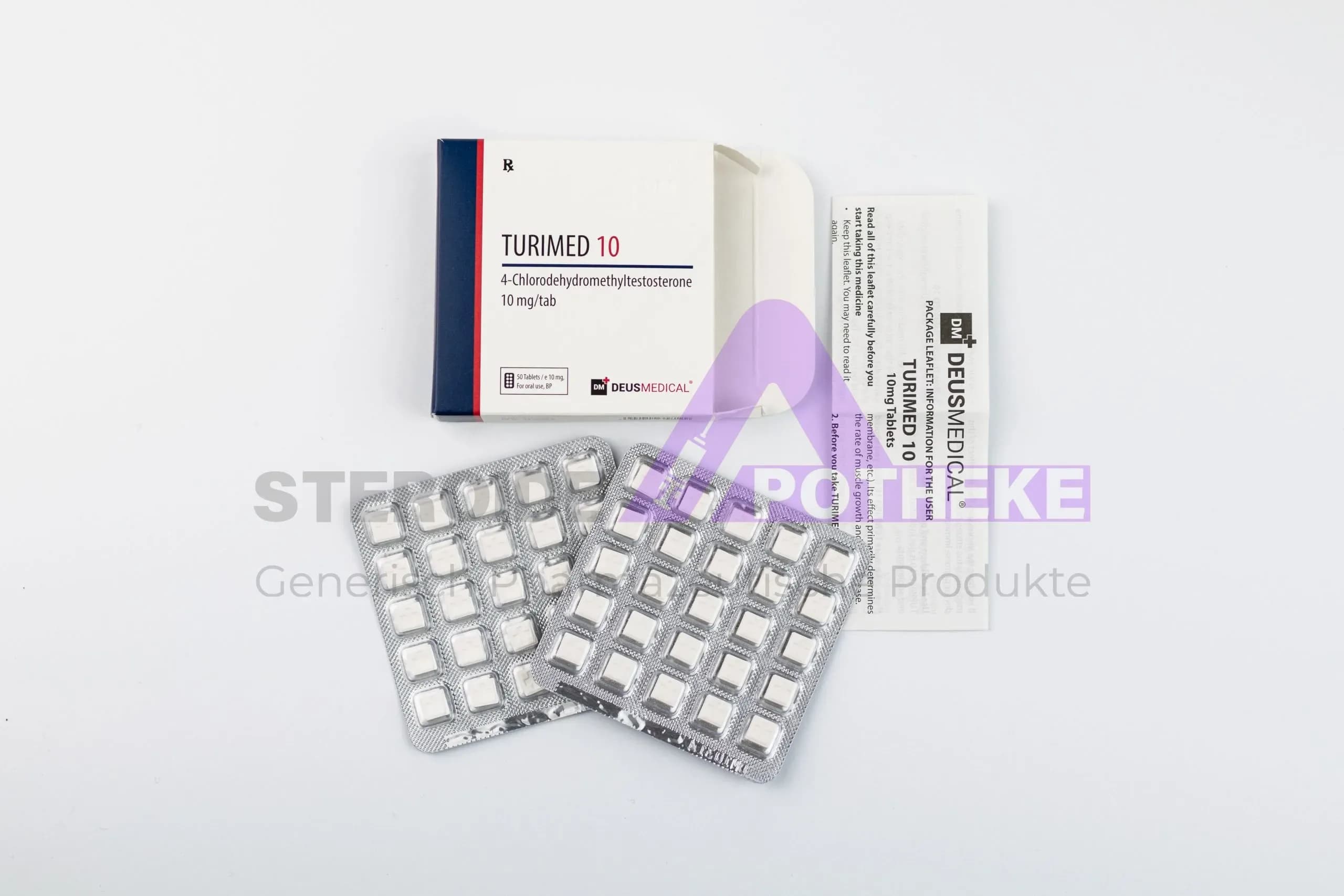 TURIMED 10 DeusMedical 50 Tabletten (10mg/tab) — Deus Medical